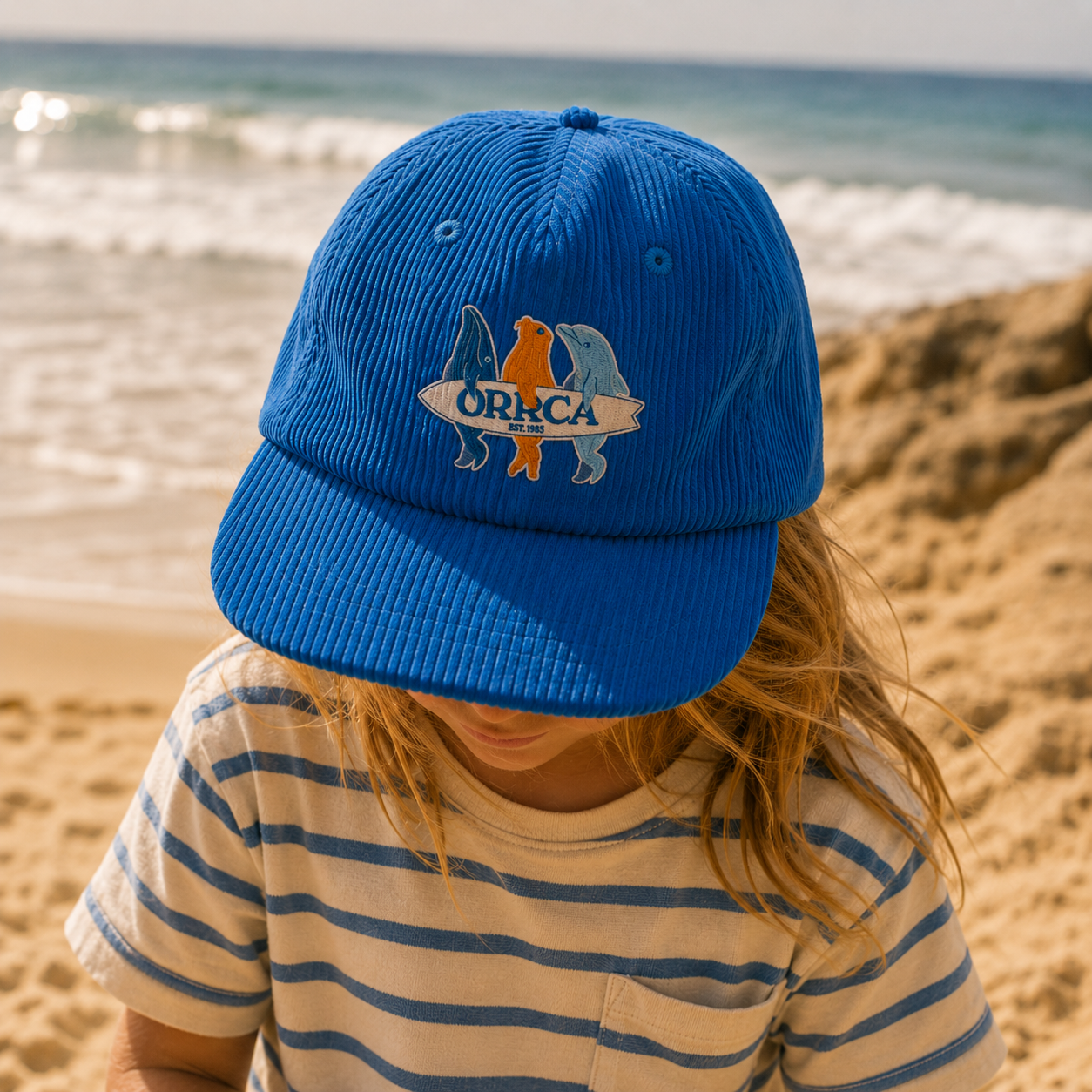 Pre-order: ORRCA Little Explorers Corduroy Cap