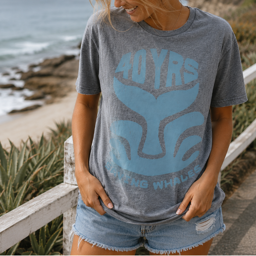 ORRCA 40th Anniversary Unisex Tee - Stonewash Grey