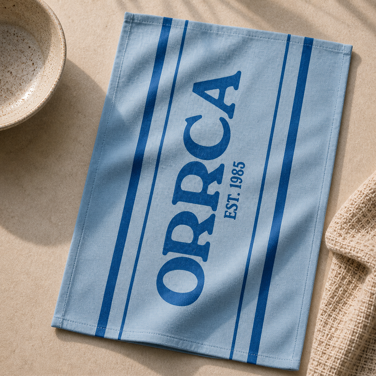Pre-order: ORRCA Ocean Line Tea Towel